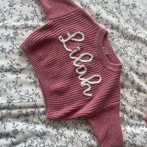 0-3 Month Knit Sweater - Lilah